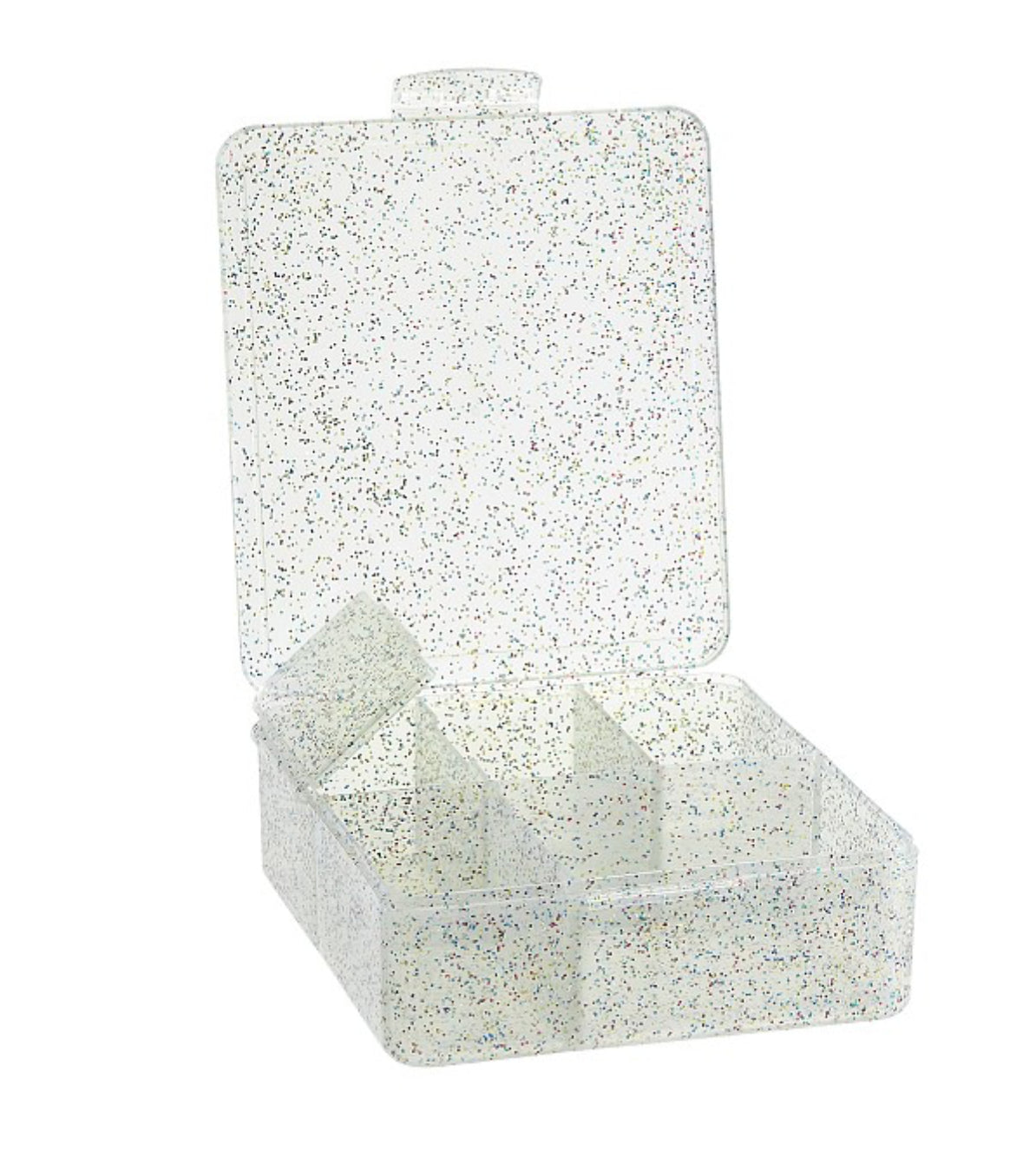Lunchbox Glitter Plateada