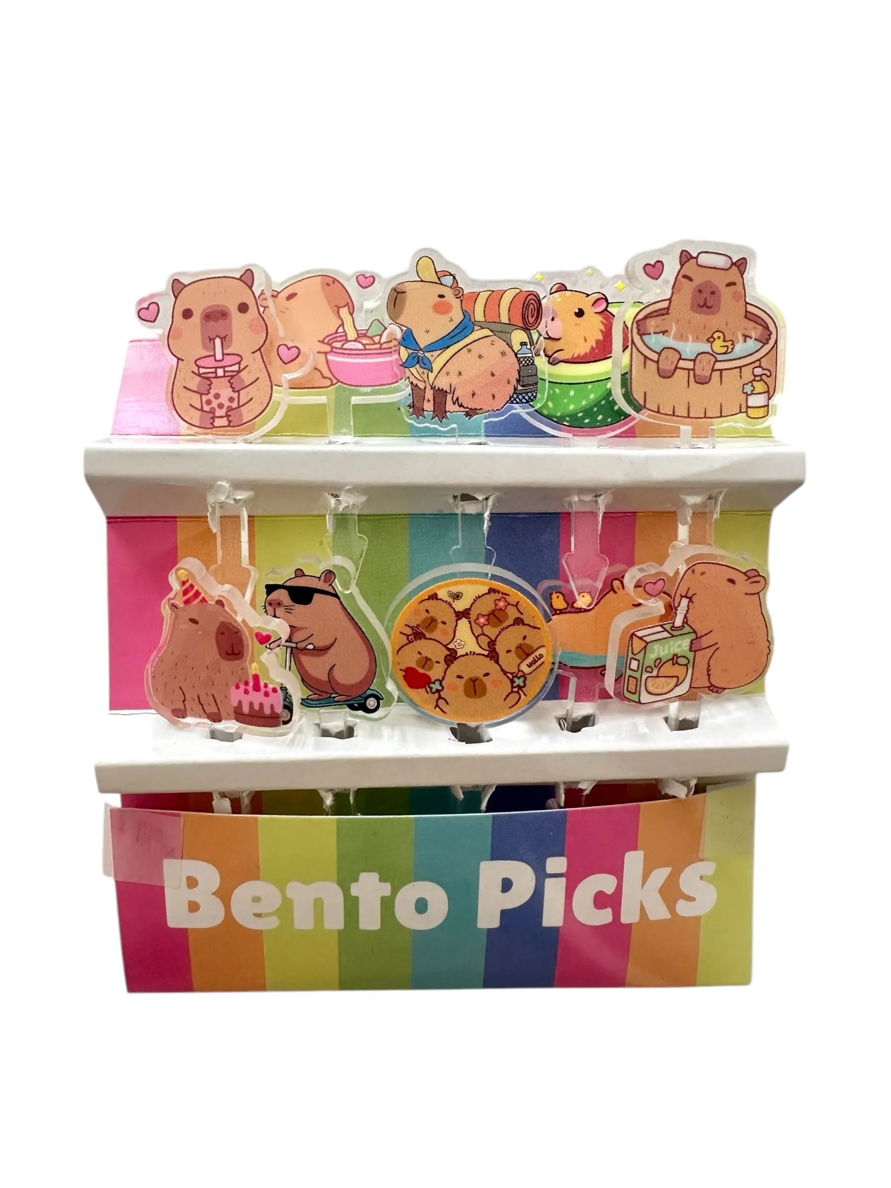Picks Acrylic Capybara Colorful