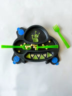 Plato Entrenador Space con cubiertos