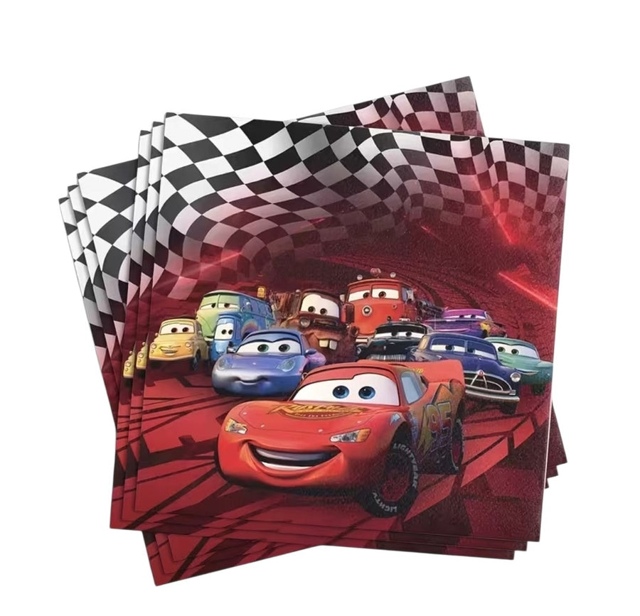 Servilletas Cars
