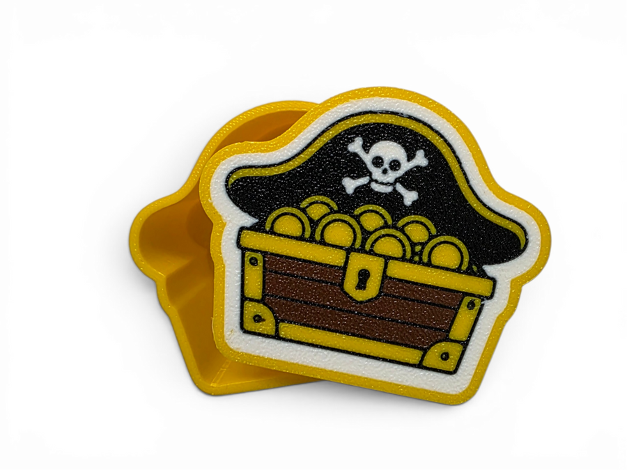 Mini Contenedor Cofre Pirata