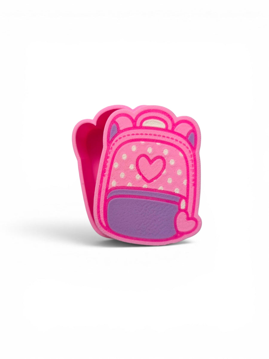 Mini contenedor Mochila Pink