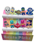 Picks Acrylic Lucha libre
