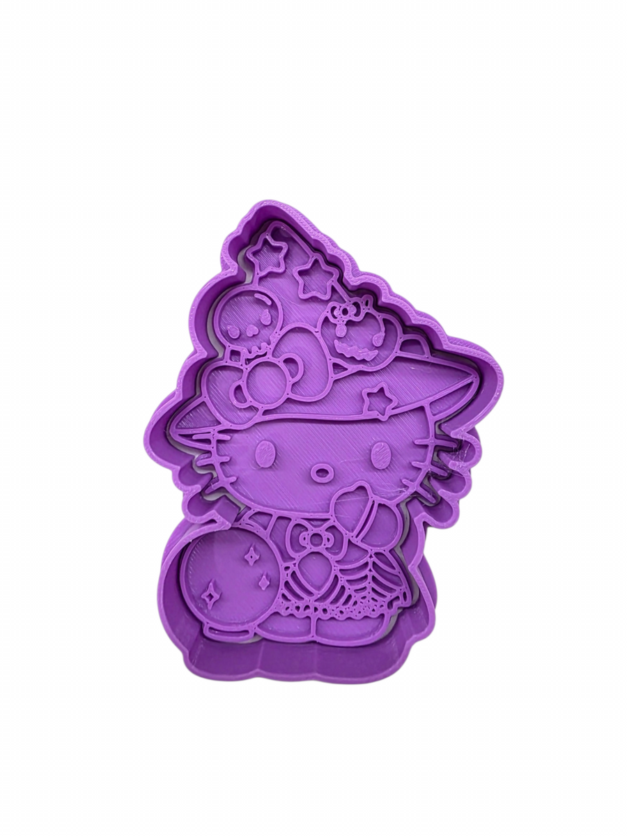 Cortador Hello Kitty Bruja