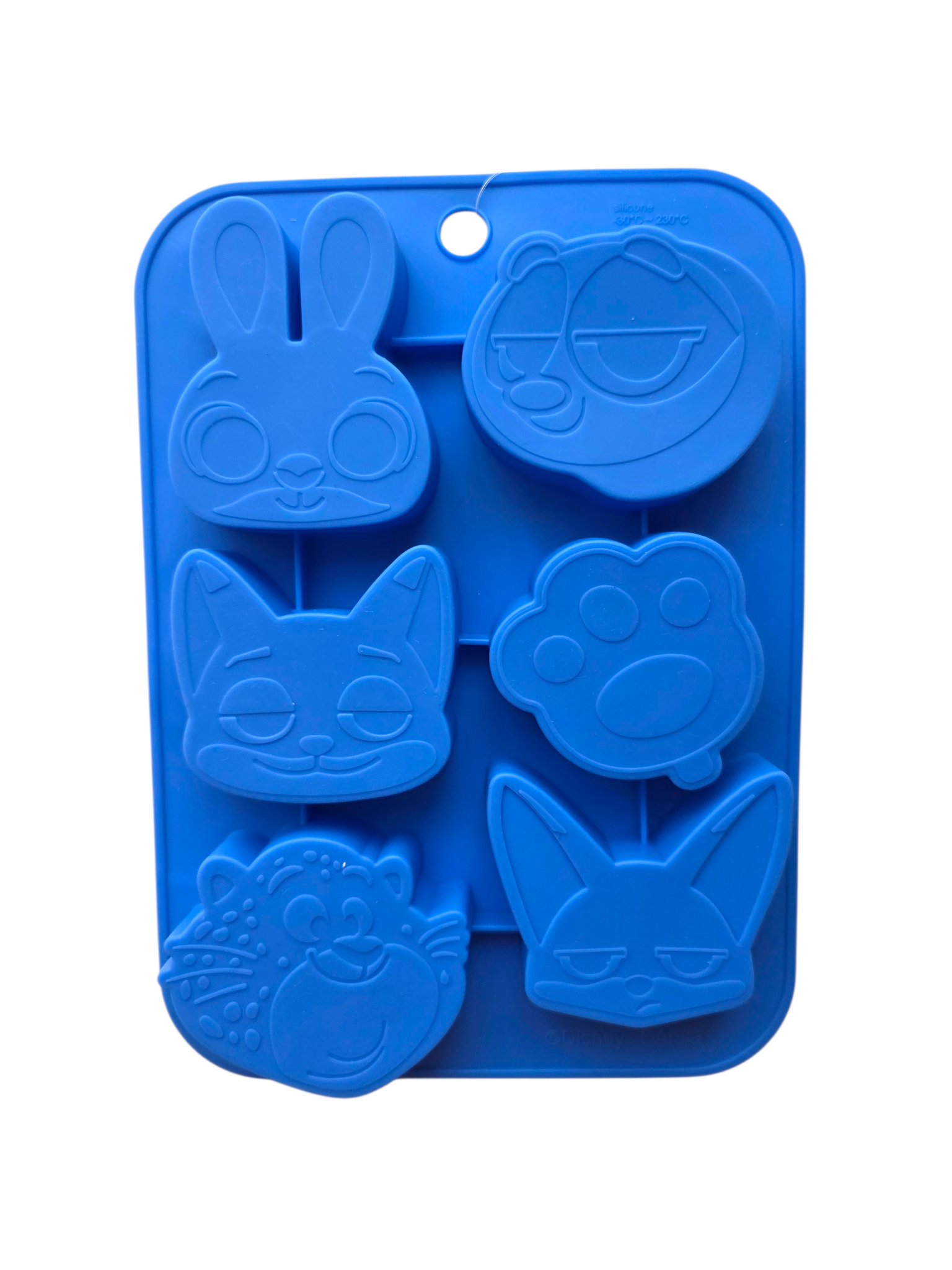 Molde silicon Zootopia