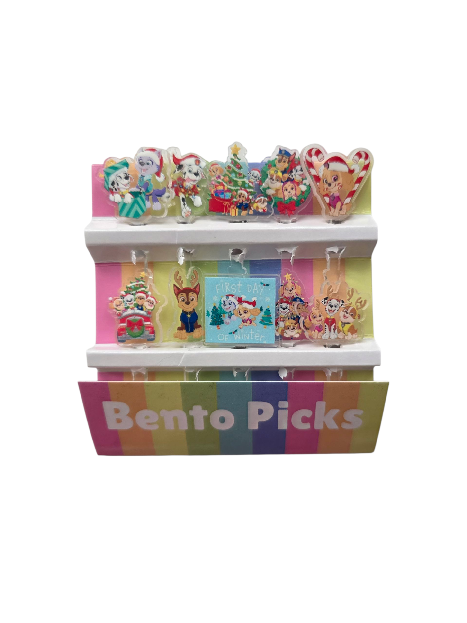 Picks Acrylic Paw Patrol  Xmas