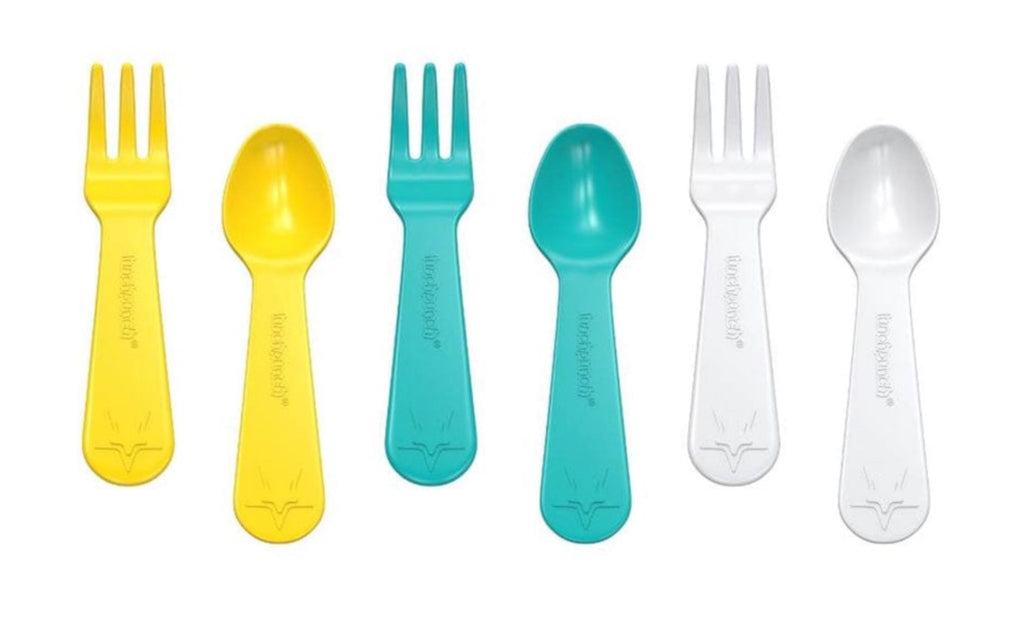 Set Cubiertos The Lunch Punch Yellow