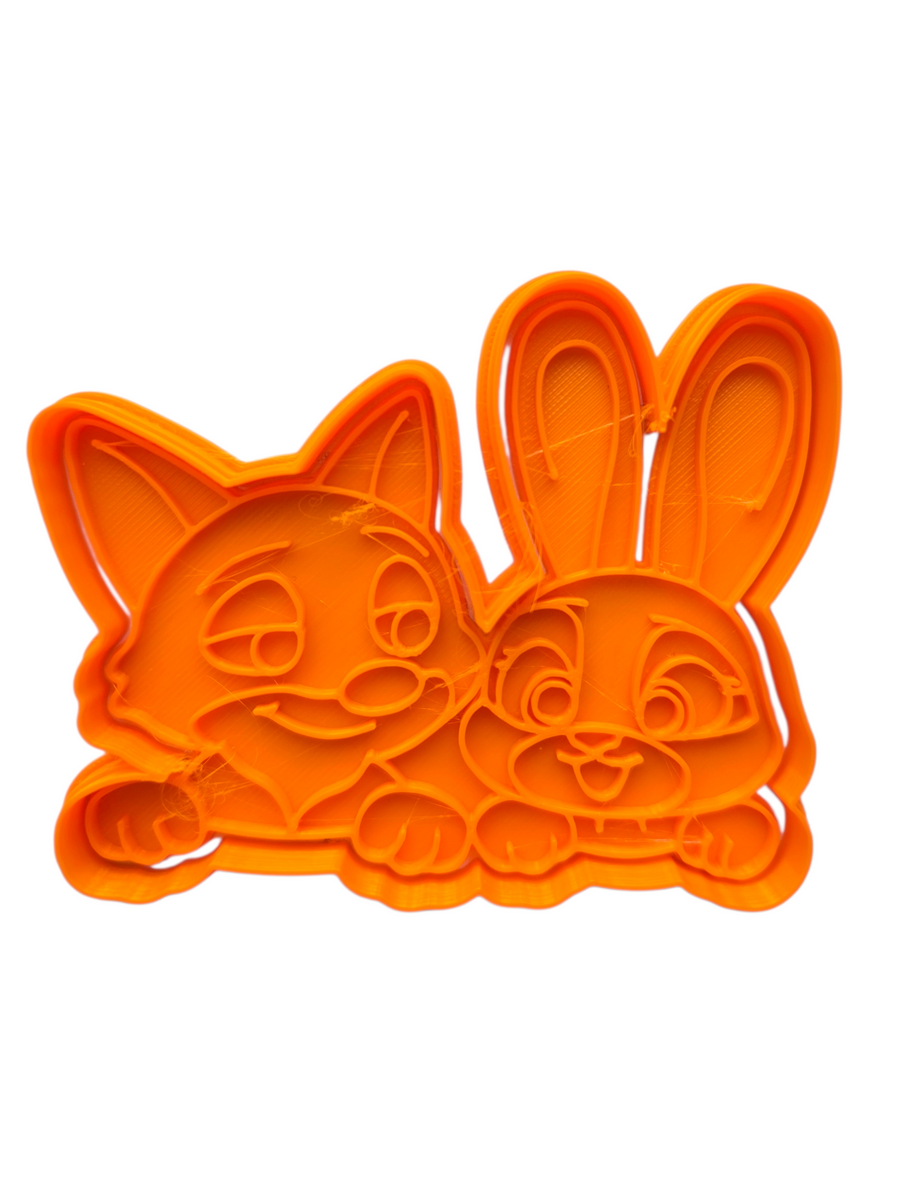 Cortador Zootopia Nick & Judy