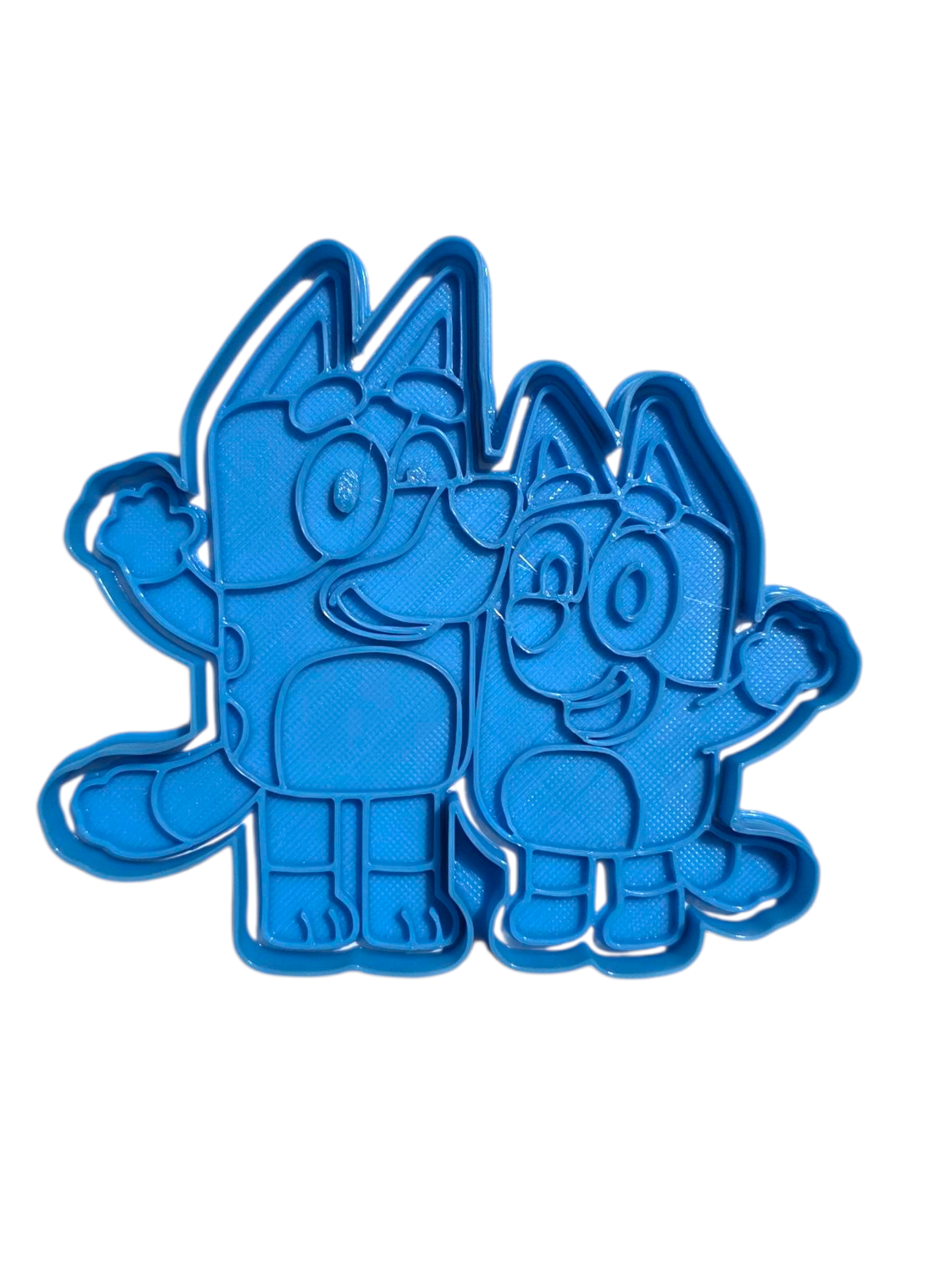 Cortador Bluey y papá