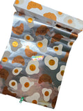 Papel Aluminio huevo croissant