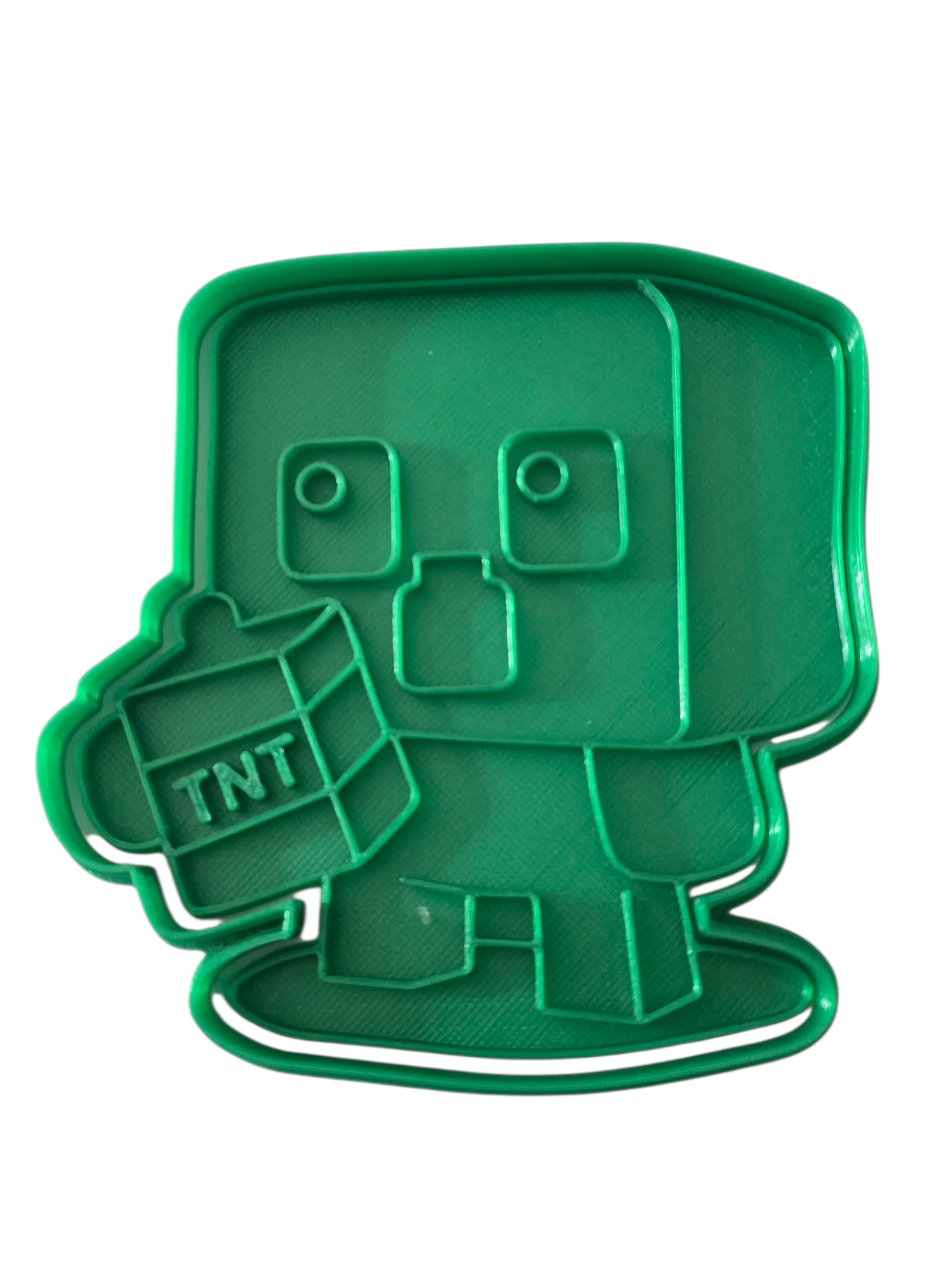 Cortador Minecraft Creeper TNT