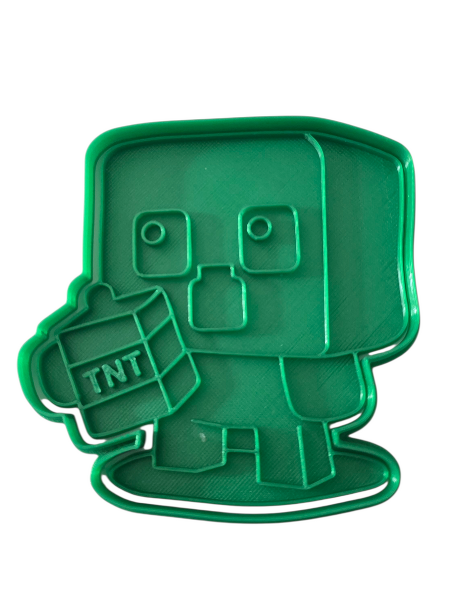 Cortador Minecraft Creeper TNT