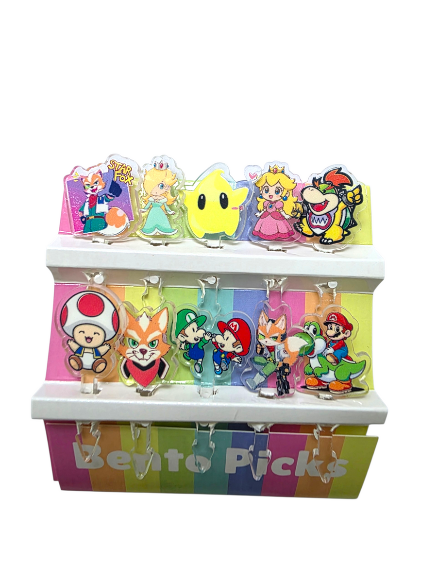 Picks Acrylic Mario Bros Cute