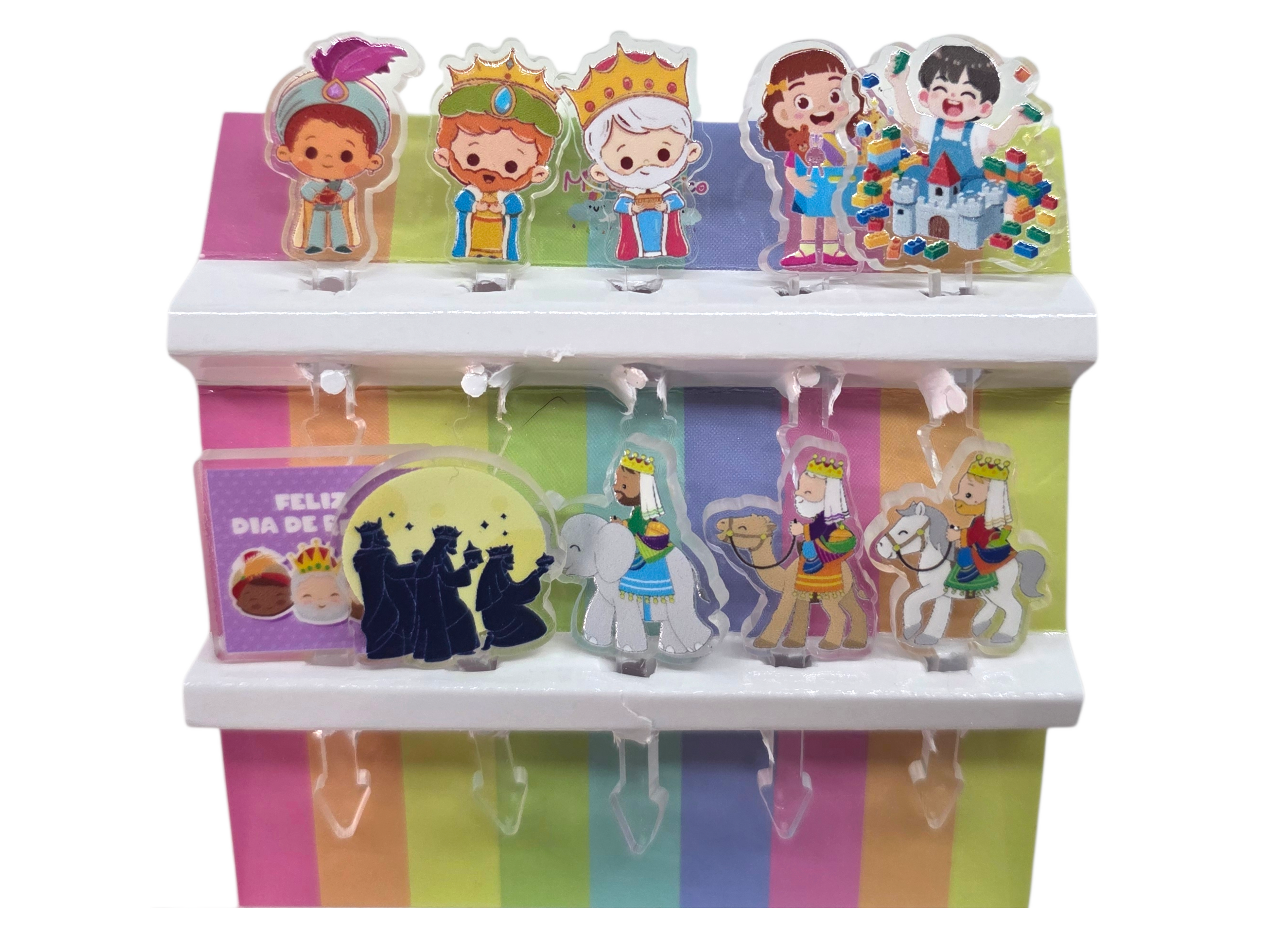 Picks Acrylic Reyes Magos