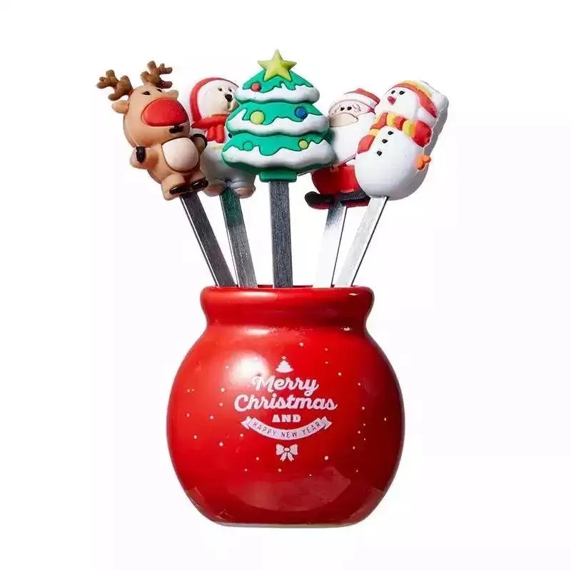 Tenedor Navidad