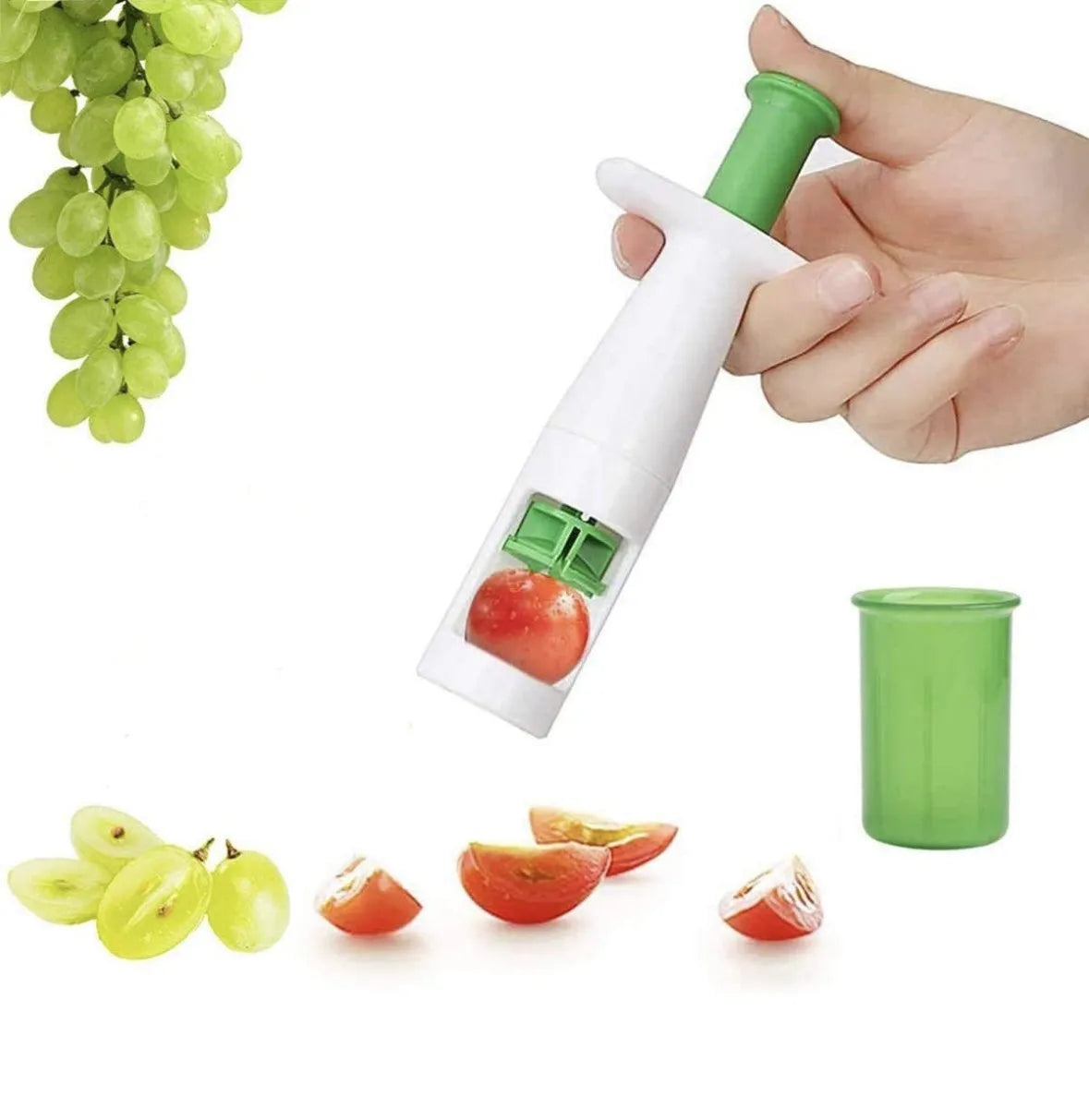 Cortador de uvas y cherrys