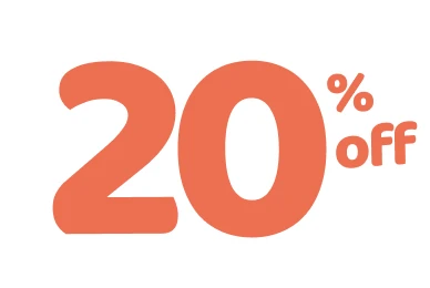 20% de descuento