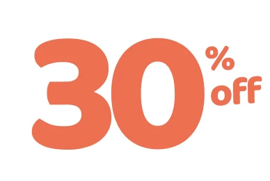 30% de descuento