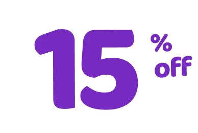 15% de descuento