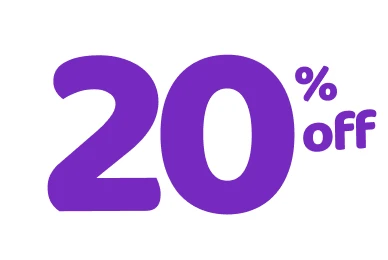 20% de descuento